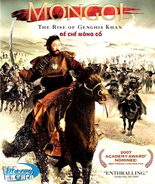 B5217. Mongol The Rise of Genghis Khan - Đế Chế Mông Cổ 2D25G (DTS-HD MA 5.1) 